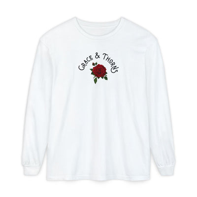 The Grace & Thorns Long Sleeve Comfort Colors Long Sleeve T-Shirt