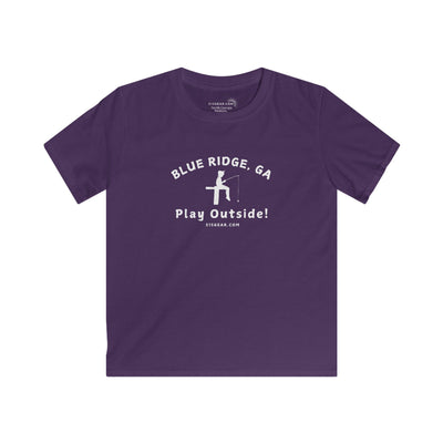 Kid’s T-Shirt, North GA Fishing Adventure by 515Gear.com | Blue Ridge, GA | Play Outside! 
