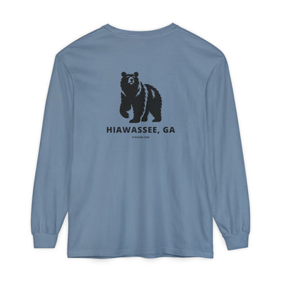 Unisex Adult Long Sleeve T-shirt, Bear Design by 515Gear.com | Hiawassee, GA | Please don't feed the bears!