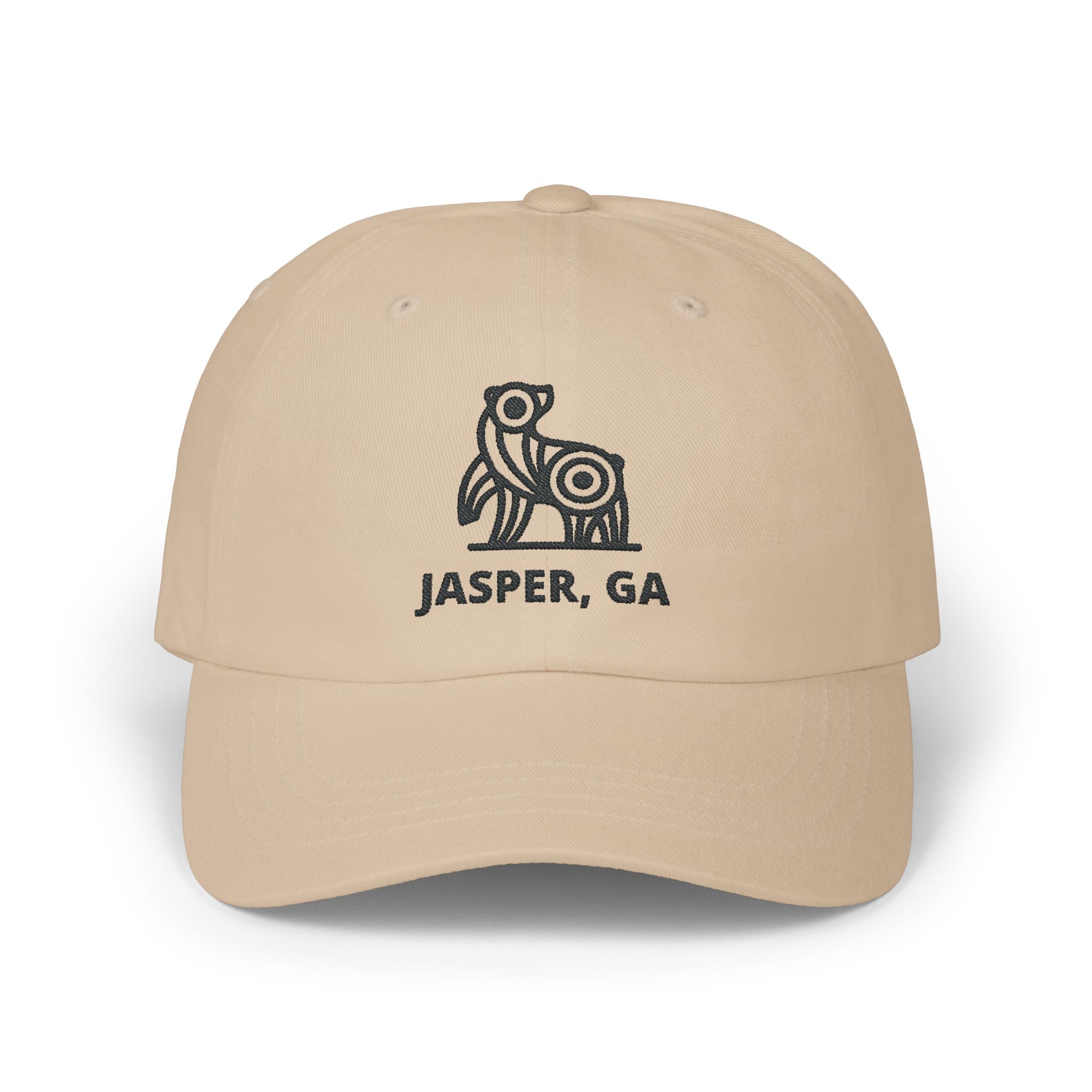 Jasper, Bear Cap - Black Embroidery