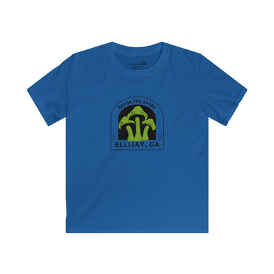 Kid’s T-Shirt, Savor the Spore by 515Gear.com | Ellijay, GA | Have good morels!
