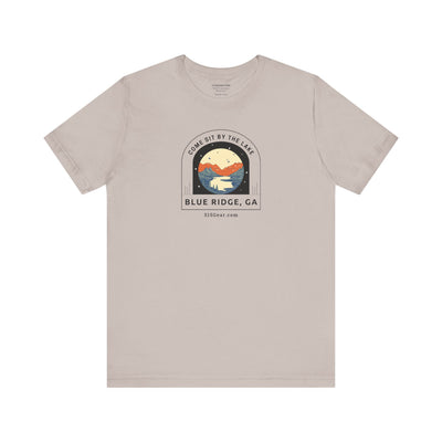 Unisex Adult T-shirt, by 515Gear.com | Blue Ridge, GA | Come Sit by the Lake!
