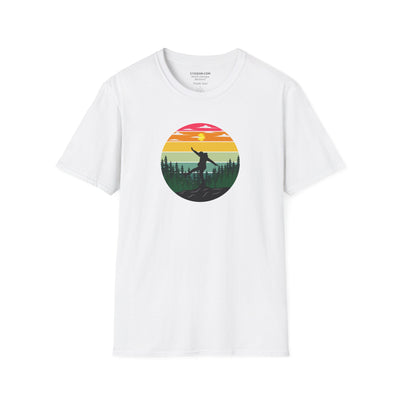 Unisex Adult T-shirt, mountain hiker graphic | by 515Gear.com | Perfect hiking apparel 