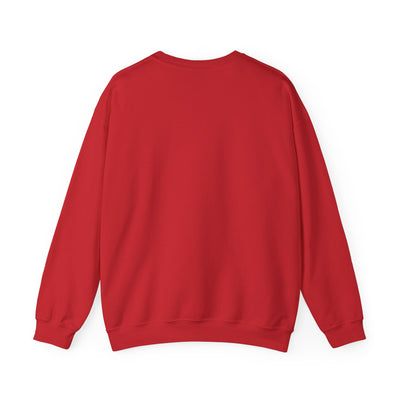 Red sweatshirt on a white background
