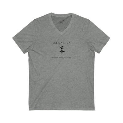 Women’s V-Neck T-shirt, by 515Gear.com | Ellijay, GA | Little Black Dress!