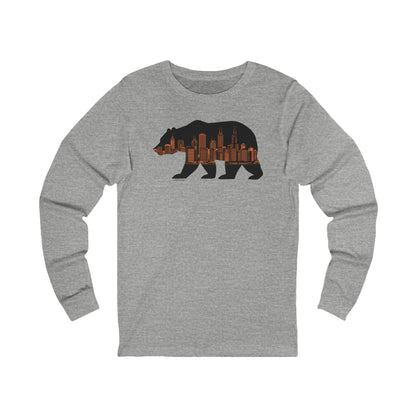 “Bear Down, Chi-Town” Skyline Long Sleeve Tee