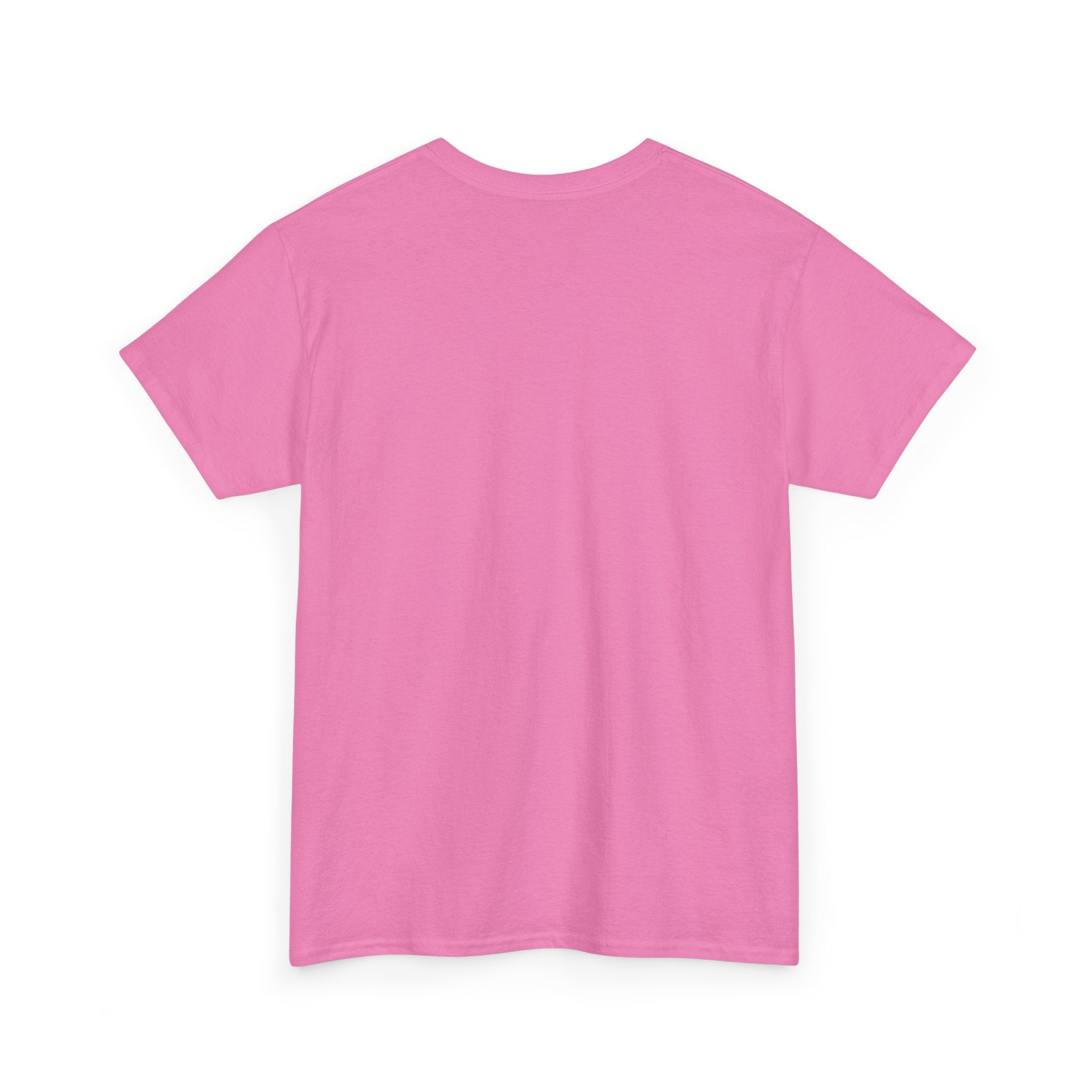 Pink t-shirt on a white background