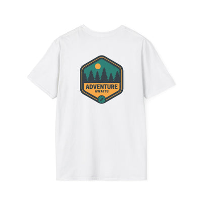 Unisex Adult T-shirt, 515 Adventure Awaits design  | 515Gear.com | Because Therapy is Expensive!