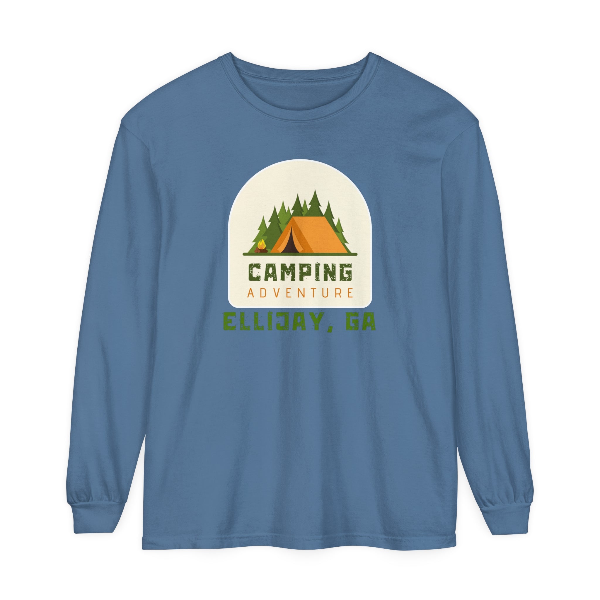 Ellijay Camping- Long Sleeve T-Shirt