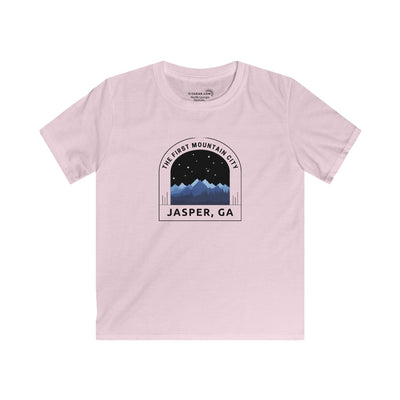 Kid’s T-Shirt, The First Mountain City design by515Gear.com | Jasper, GA | The original mountain town