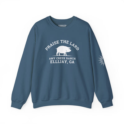 Sweatshirt, Praise the Lard Design, by 515Gear.com | Ellijay, GA | Amy Creek 