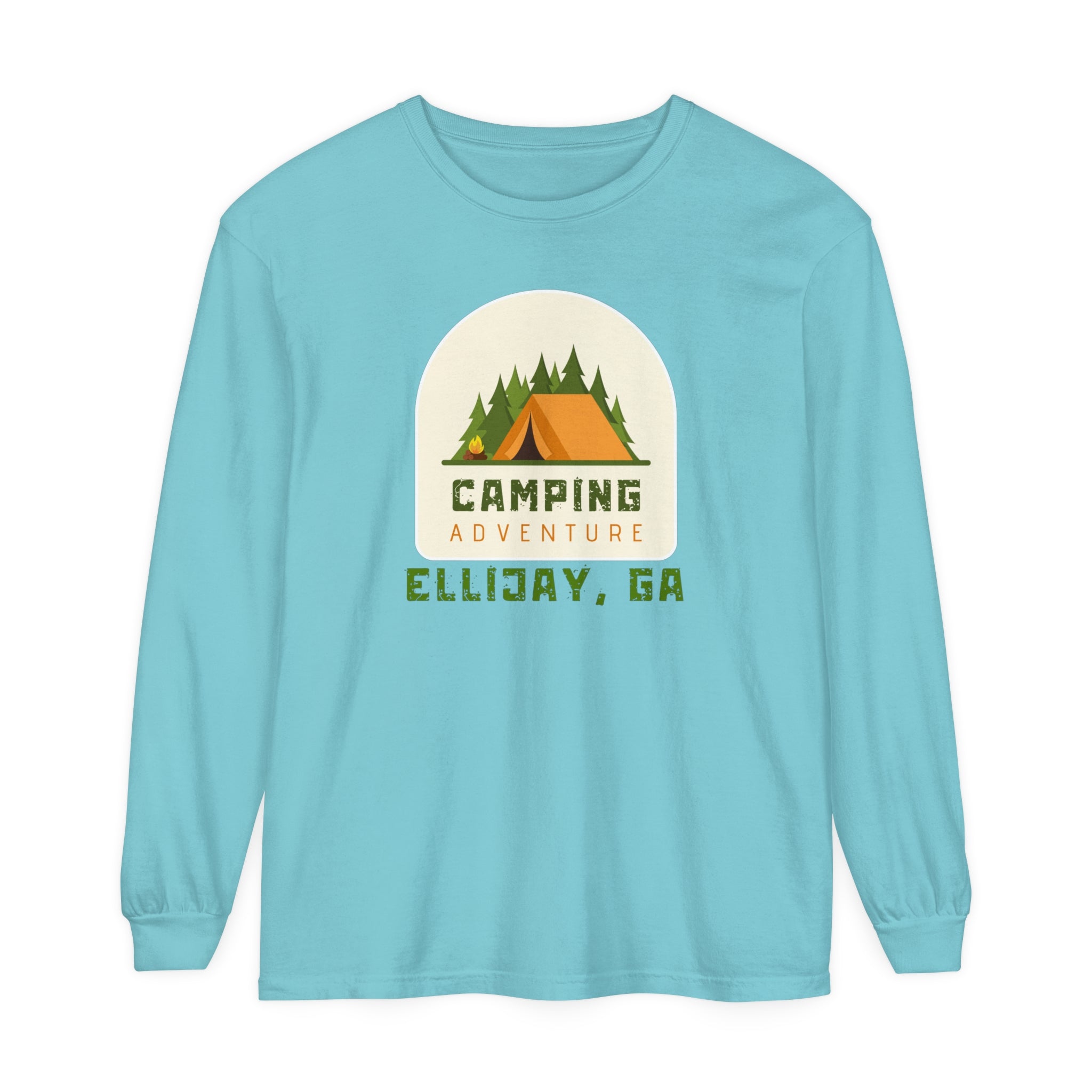 Ellijay Camping- Long Sleeve T-Shirt