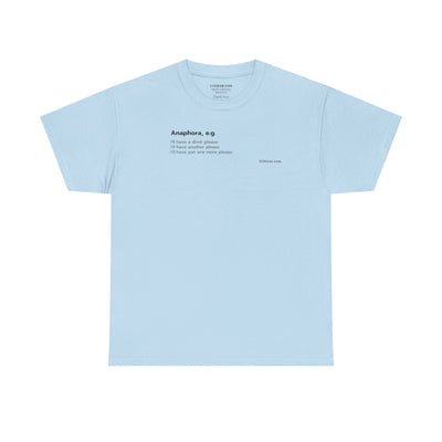unisex adult t-shirt, word play | 515Gear.com | avoid repetition with this cool shirt