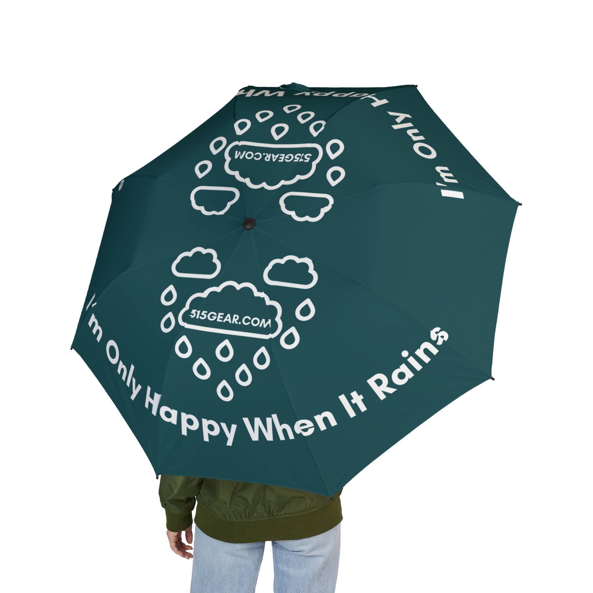 Only Happy When It Rains Umbrella by 515 Gear