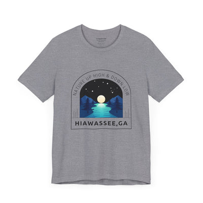 Unisex Adult T-shirt, by 515Gear.com | Hiawassee, GA | Nature up High & Down Below!