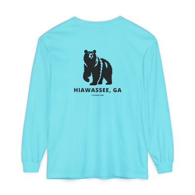 Unisex Adult Long Sleeve T-shirt, Bear Design by 515Gear.com | Hiawassee, GA | Please don't feed the bears!