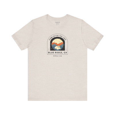 Unisex Adult T-shirt, by 515Gear.com | Blue Ridge, GA | Come Sit by the Lake!