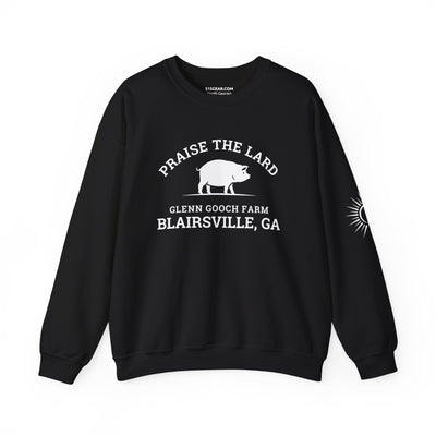 Sweatshirt, Praise the Lard Design, by 515Gear.com | Blairsville, GA | Glenn Gooch Farm