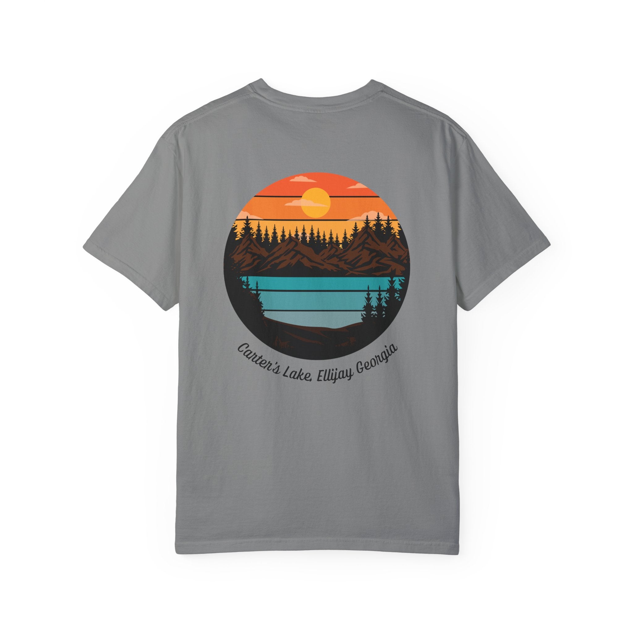 Carter's Lake, Comfort Colors Garment-Dyed T-shirt