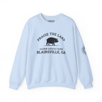 Sweatshirt, Praise the Lard Design, 515Gear.com | Blairsville, GA | Glenn Gooch Farm