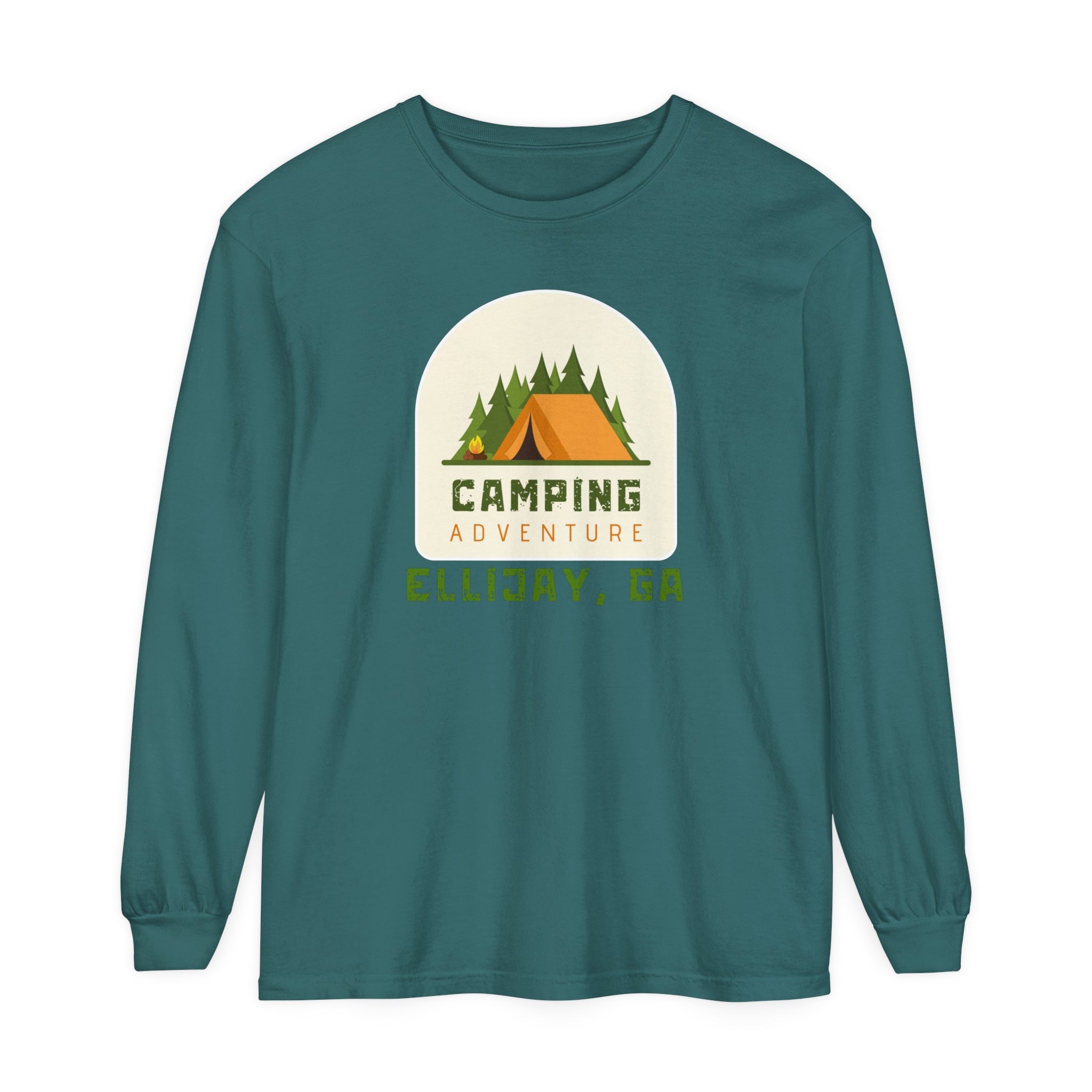 Ellijay Camping- Long Sleeve T-Shirt