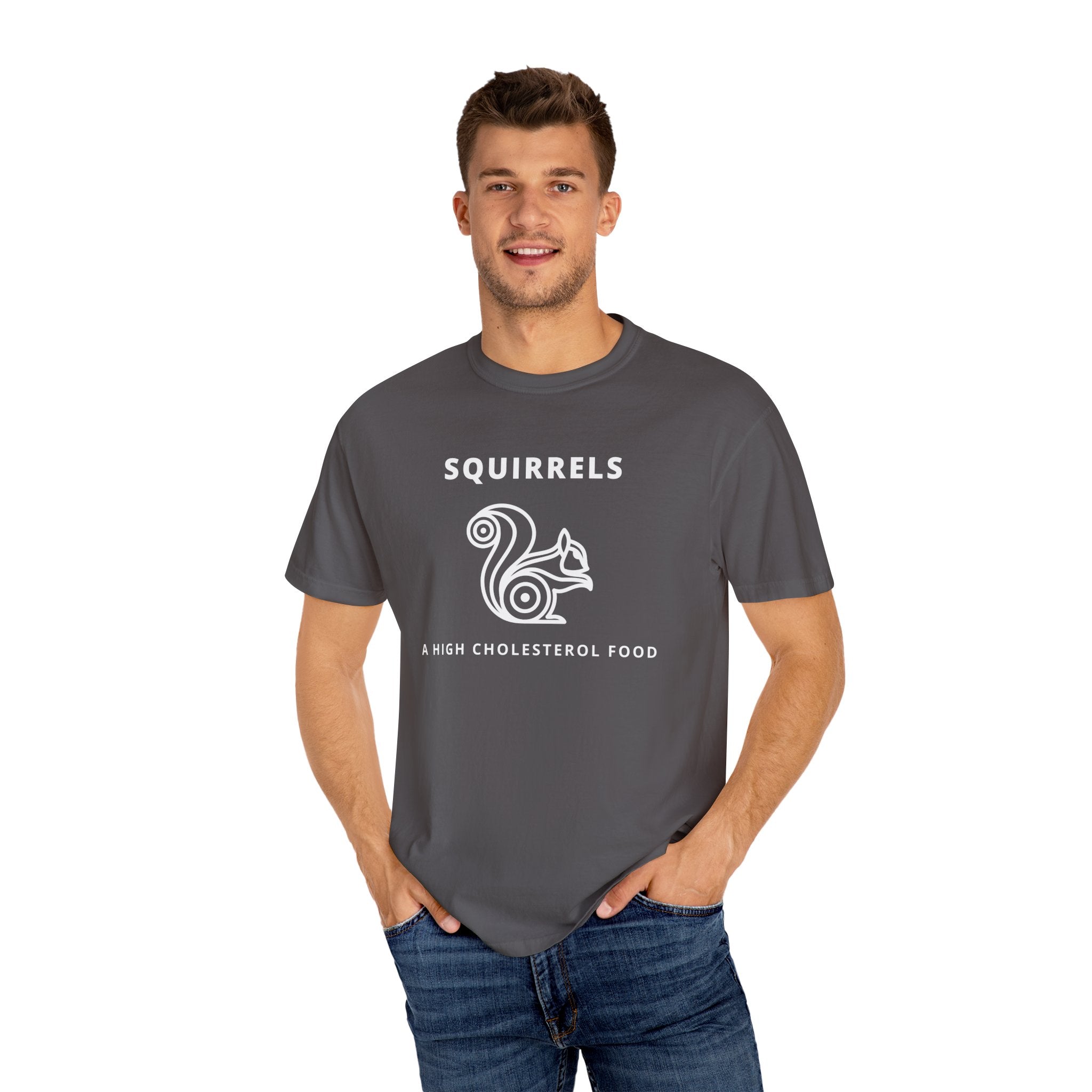 Word Fun: Squirrels - Garment-Dyed T-shirt