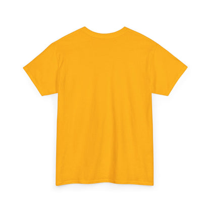 Yellow t-shirt on a white background
