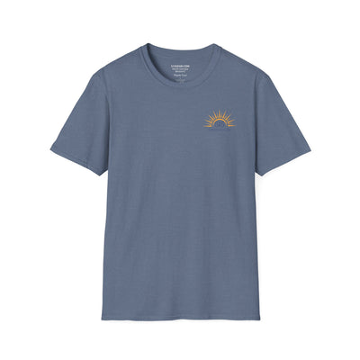 Adult t-shirt, Sunrise Mountain Graphic, by 515Gear.com | Jasper, GA | 30413