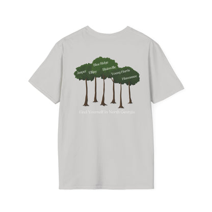 Find Yourself, North Georgia - A Walk In The Trees Tee