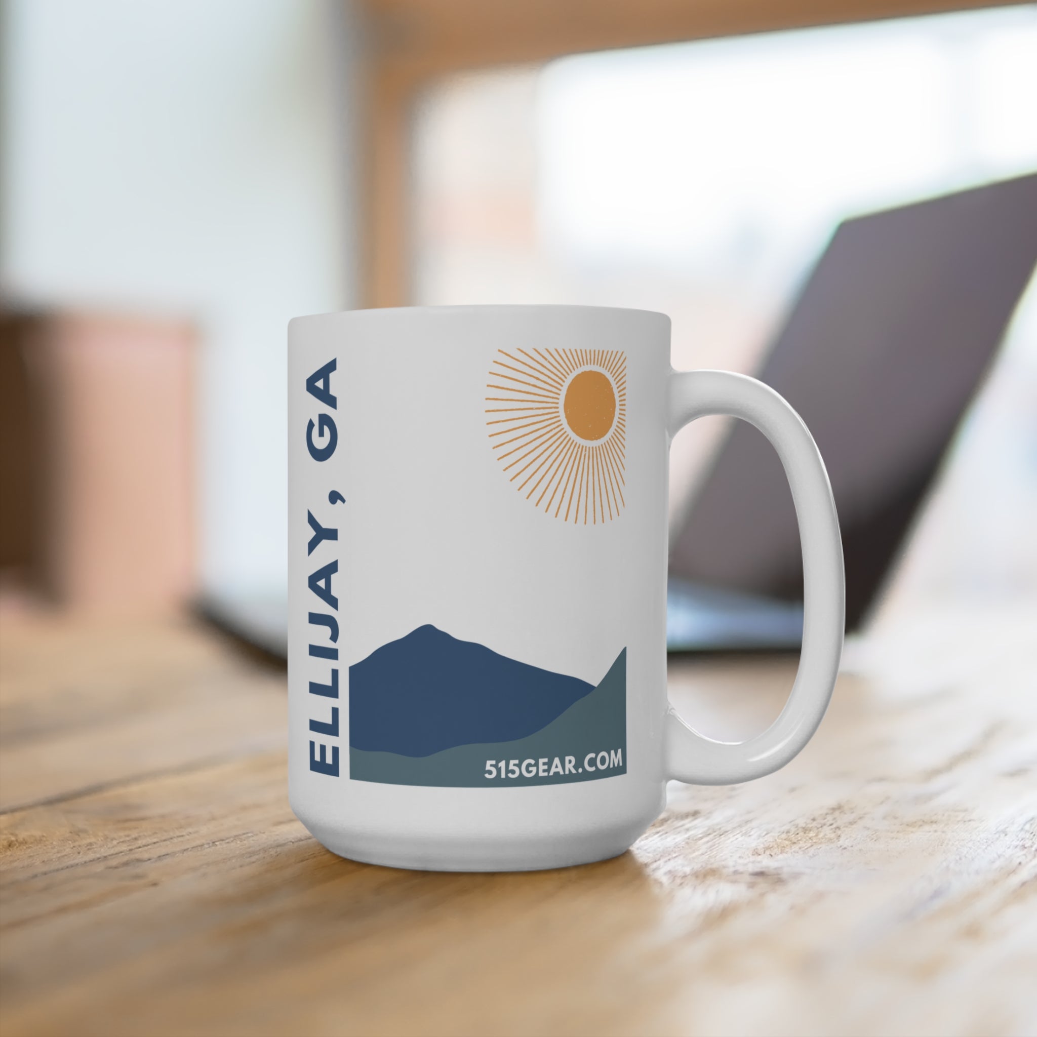 Ellijay Sunrise Coffee Mug 15oz