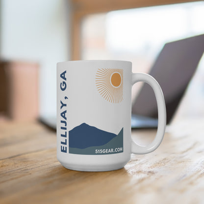 Ellijay Sunrise Coffee Mug 15oz