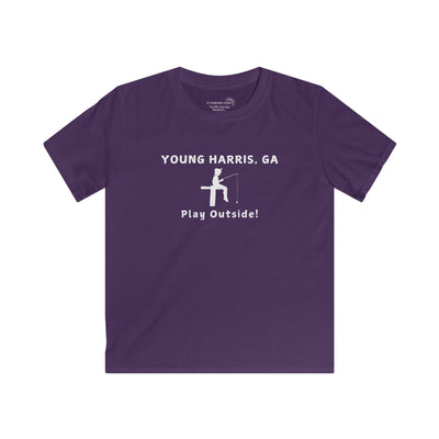 Kid’s T-Shirt, North GA Fishing Adventure by 515Gear.com | Young Harris, GA | Play Outside! 