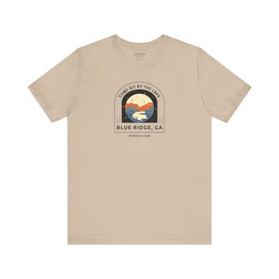 Unisex Adult T-shirt, by 515Gear.com | Blue Ridge, GA | Come Sit by the Lake!