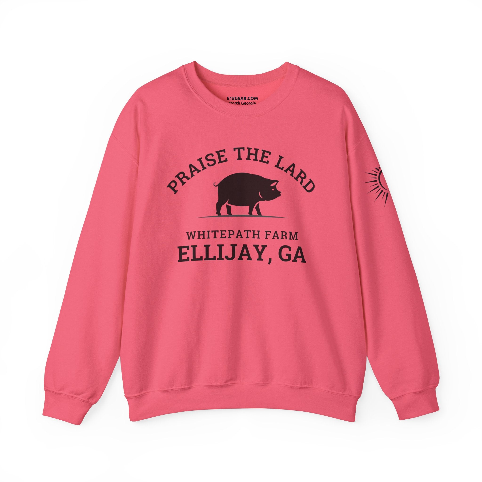 Ellijay, Praise the Lard, Whitepath Farm - Heavy Blend™ Crewneck Sweatshirt