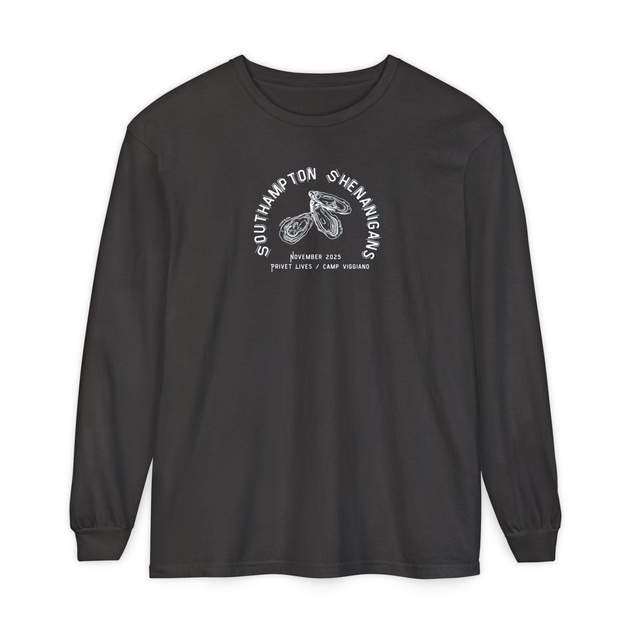 Southampton Shenanigans - 2025 Privet Lives / Camp Viggiano Long Sleeve Tee (Comfort Colors®)