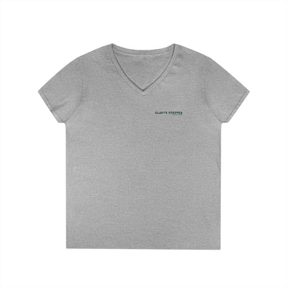 EASy Does It - No Neutral Zone Always Spartan V-Neck Tee