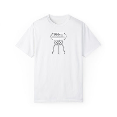 Jasper, GA "First Mountain City" Water Tower, Unisex Garment-Dyed adult T-shirt by 515Gear.com