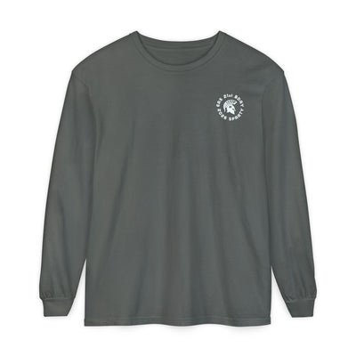 EASy Does It 21st BDAY Unisex Long Sleeve Comfort Colors T-Shirt