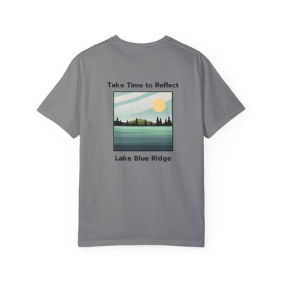 Unisex Adult T-shirt, Lake Blue Ridge, by 515Gear.com | Blue Ridge, GA | Time to Reflect!