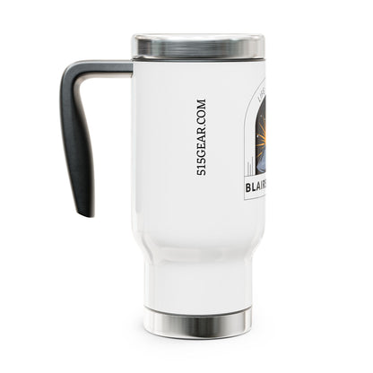 Blairsville - Stainless Steel Travel Mug with Handle, 14oz