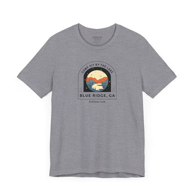 Unisex Adult T-shirt, by 515Gear.com | Blue Ridge, GA | Come Sit by the Lake!