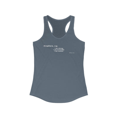 Women’s tank-top, “I am Woman” | 515 Gear | cotton tank perfect for hikes, casual wear or workouts