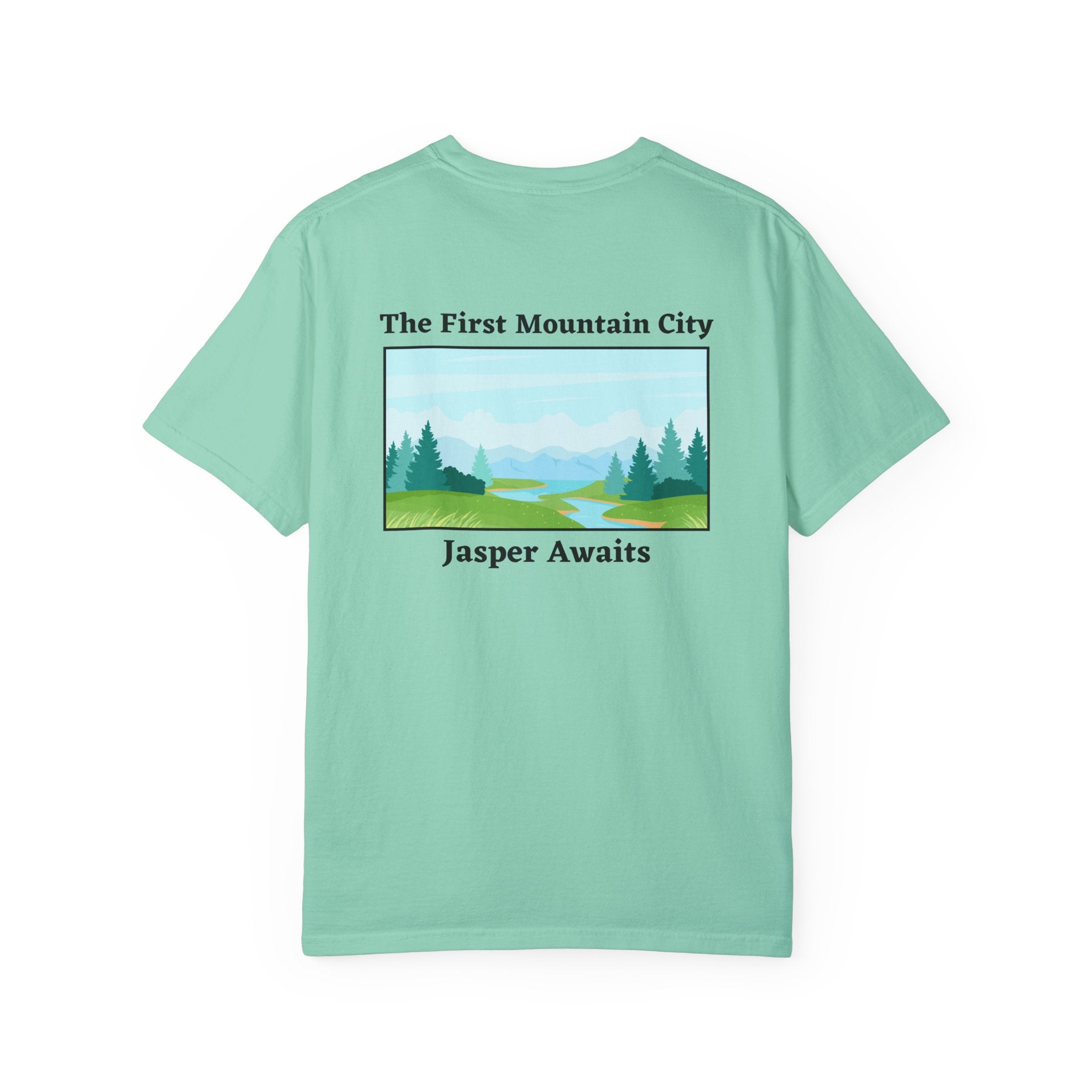 Jasper, The First Mountain City - Comfort Colors Garment-Dyed T-shirt