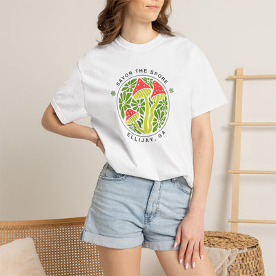 Ellijay Savor the Spore - Comfort Colors Unisex Garment-Dyed T-shirt