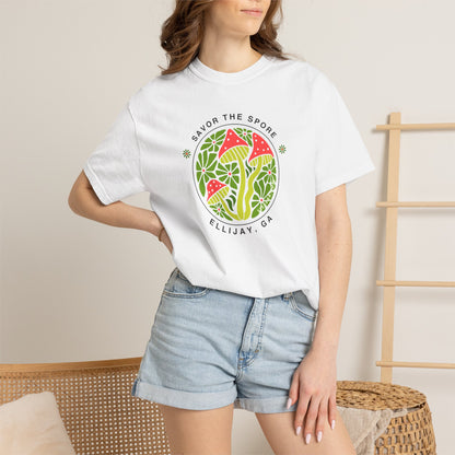 Ellijay Savor the Spore - Comfort Colors Unisex Garment-Dyed T-shirt