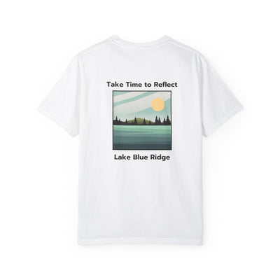 Unisex Adult T-shirt, Lake Blue Ridge, by 515Gear.com | Blue Ridge, GA | Time to Reflect!