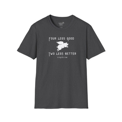 unisex adult t-shirt, satirical reference for “Orwellian” lovers | 515Gear.com | anyone love Animal Farm?