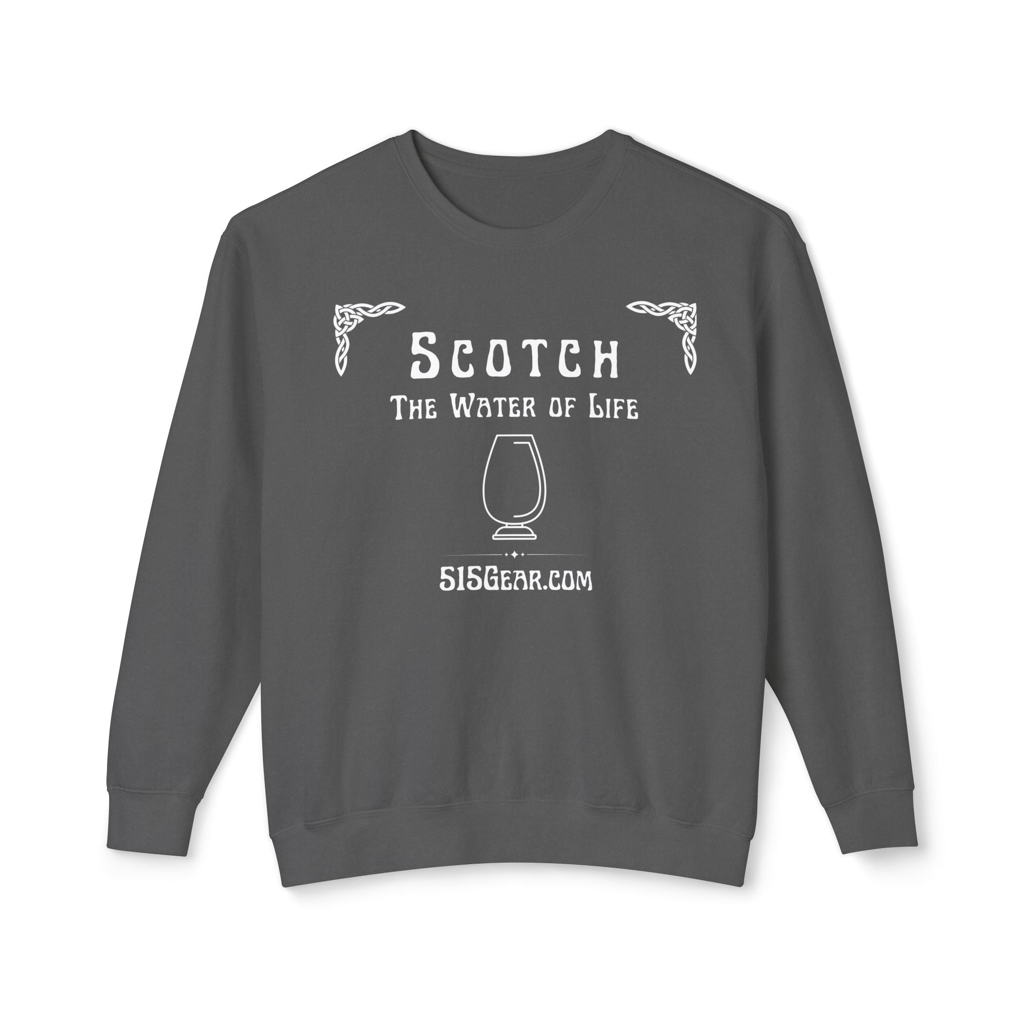 Scotch, The Water of Life - Unisex Lightweight Crewneck Sweatshirt