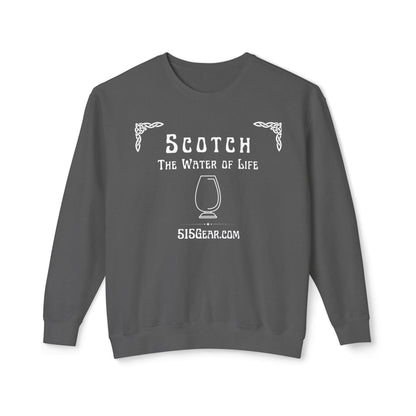 Scotch, The Water of Life - Unisex Lightweight Crewneck Sweatshirt