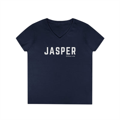 Women’s V-Neck T-shirt, by 515Gear.com | Jasper, GA | Classic cotton, semi-fitted t-shirt 